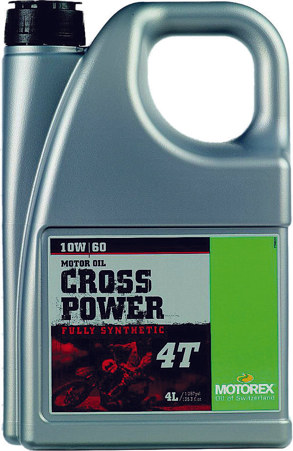 MOTOREX CROSS POWER 4T 10W60 (4 LITERS) 102264  /196047