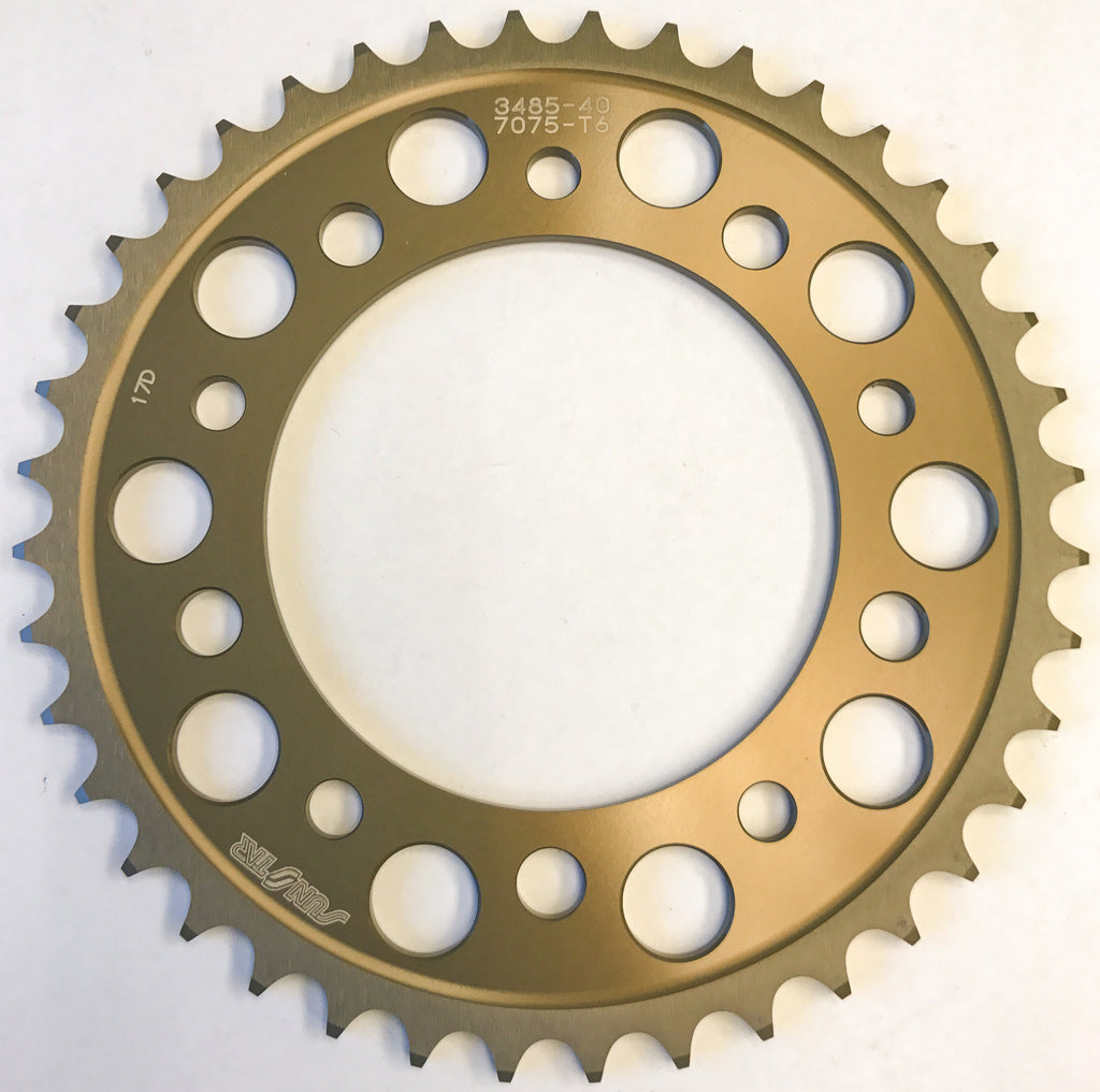 SUNSTAR REAR SPROCKET ALUMINUM 40T 5-348540