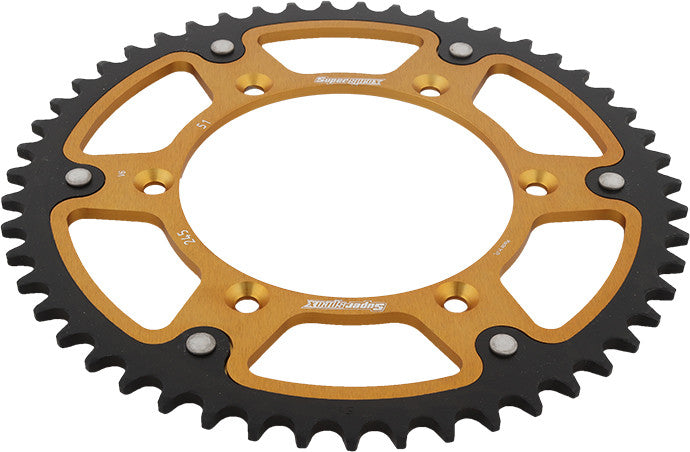 SUPERSPROX STEALTH SPROCKET 51T GOLD RST-245-51-GLD