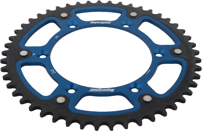 SUPERSPROX STEALTH SPROCKET 49T BLUE RST-245-49-BLU