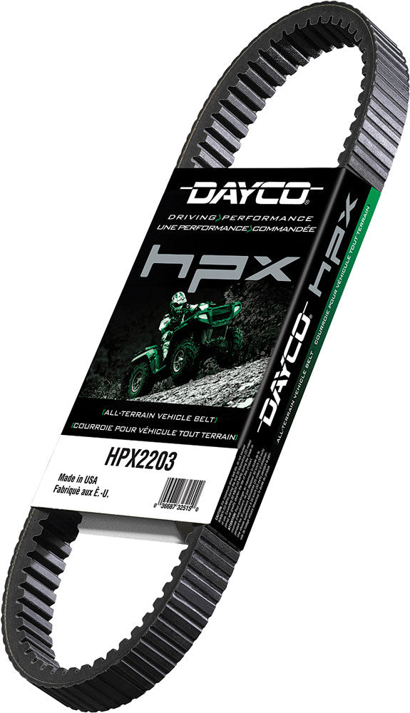 DAYCO HPX ATV BELT HPX2203-atv motorcycle utv parts accessories gear helmets jackets gloves pantsAll Terrain Depot