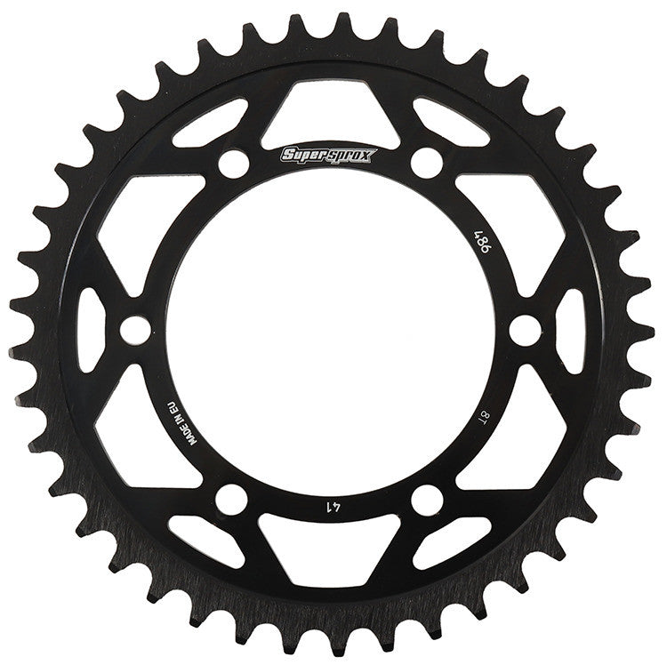 SUPERSPROX EDGE SPROCKET 41T BLACK RFA-486-41-BLK