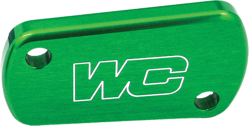 WORKS REAR BRAKE COVER (GREEN) 21-618