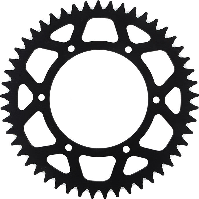 SUPERSPROX ALUMINUM SPROCKET 49T BLACK RAL-808-49-BLK