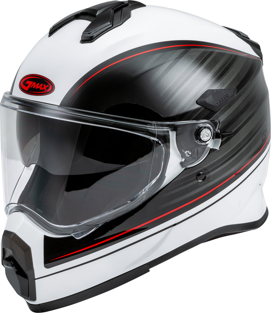 GMAX AT-21 ADVENTURE RALEY HELMET WHITE/GREY/RED XL G1211017