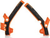 ACERBIS X-GRIP FRAME GUARD ORANGE/BLACK 2449525225