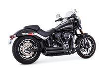 Load image into Gallery viewer, FREEDOM INDEPENDENCE SHORTY BLACK W/BLACK SCULPTD TIP M8 SOFTAIL HD00734