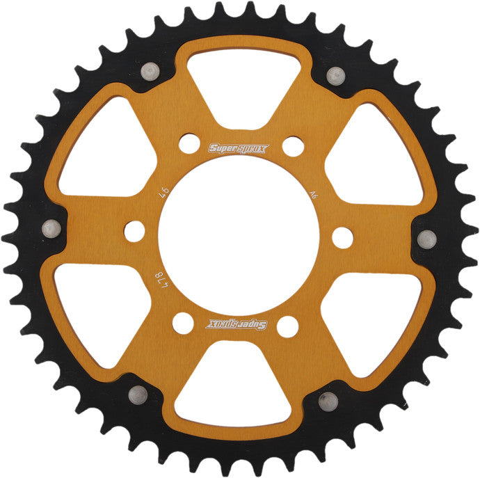 SUPERSPROX STEALTH SPROCKET 46T GOLD RST-478-46-GLD