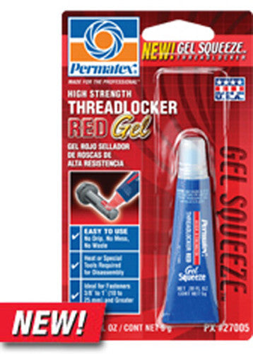 PERMATEX THREADLOCKER RED GEL 5G 27005