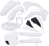 ACERBIS FULL PLASTIC KIT WHITE 2403090002