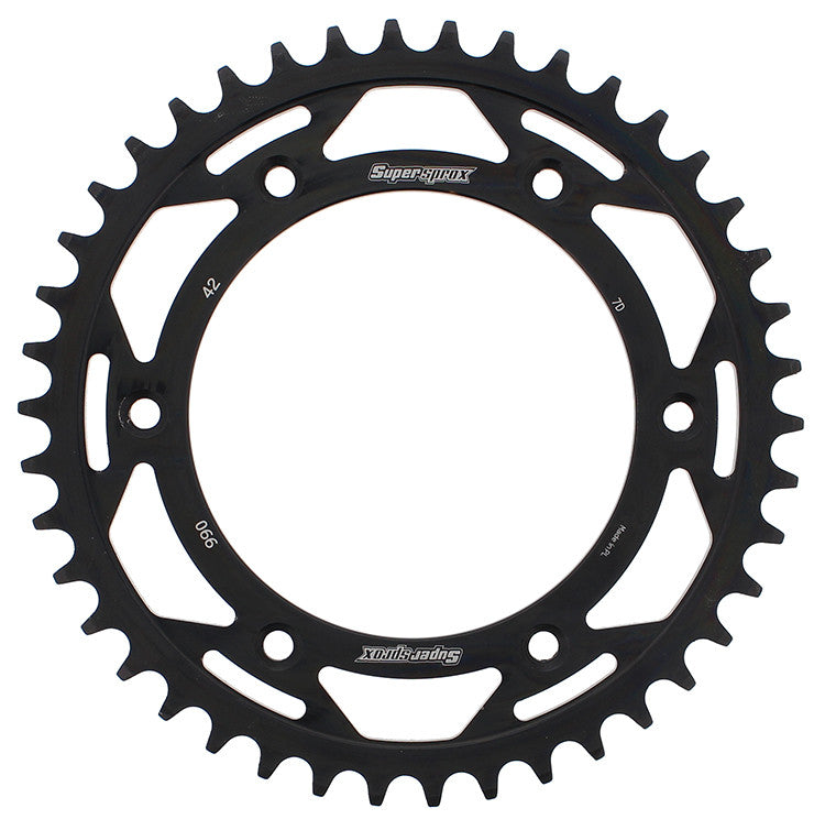 SUPERSPROX STEEL SPROCKET 42T BLACK RFE-990-42-BLK