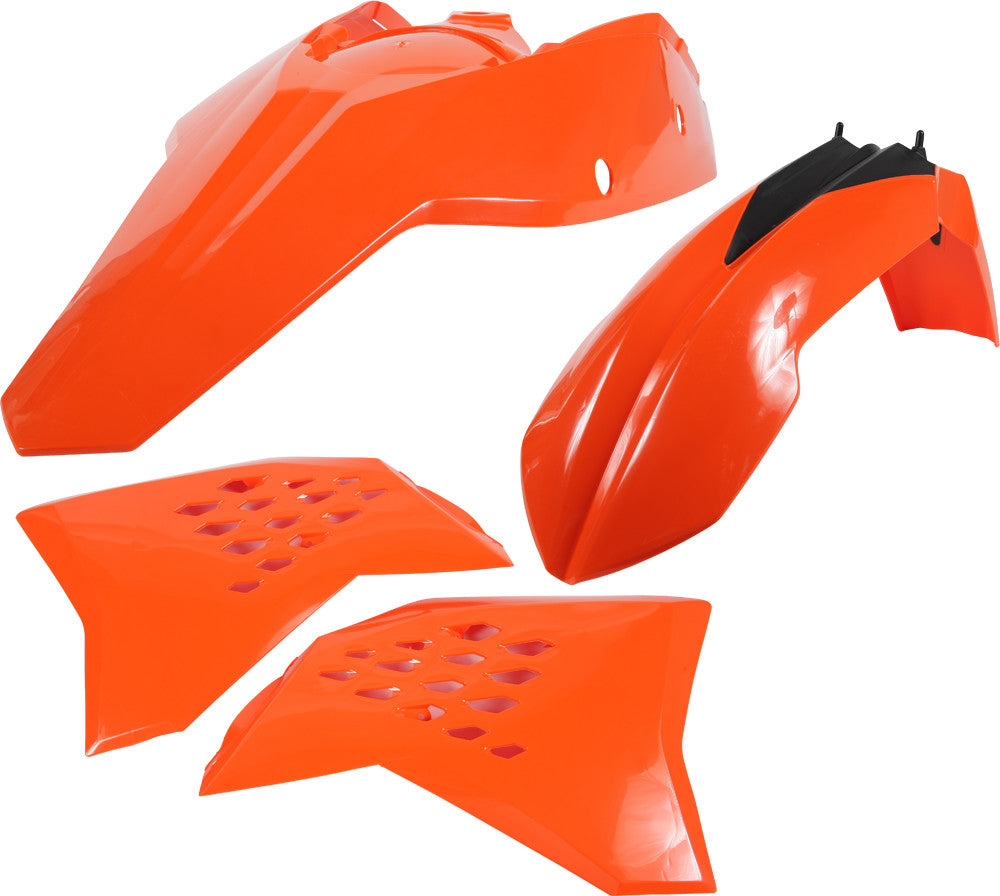 ACERBIS PLASTIC KIT ORANGE 2113790237-atv motorcycle utv parts accessories gear helmets jackets gloves pantsAll Terrain Depot