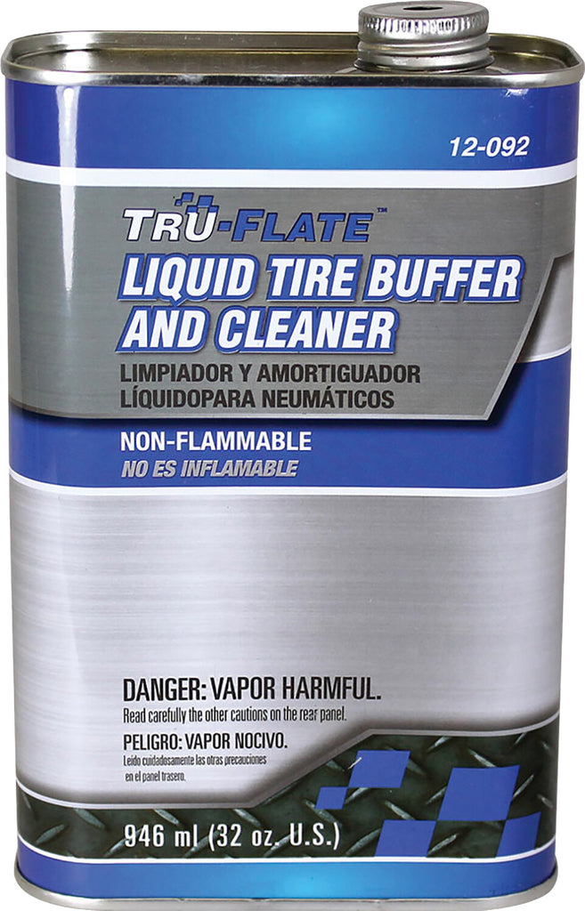 TRU-FLATE TIRE REPAIR LIQUID BUFFER 1QT 12-092