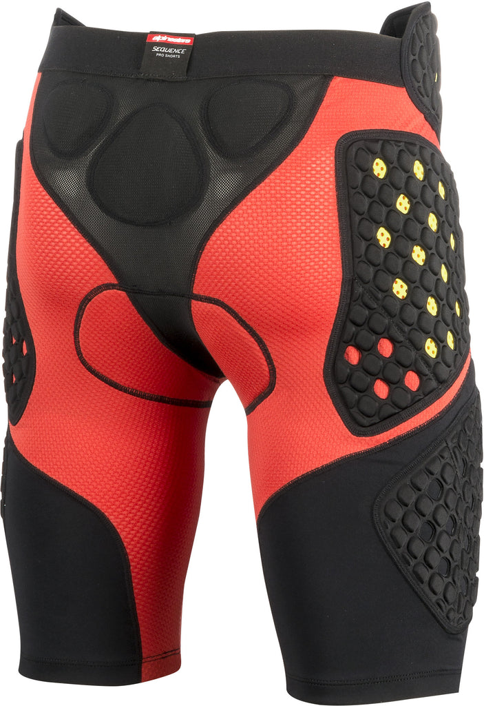 ALPINESTARS SEQUENCE PRO SHORTS BLACK/RED XL 6507718-13-XL