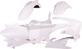 POLISPORT PLASTIC BODY KIT WHITE 90522