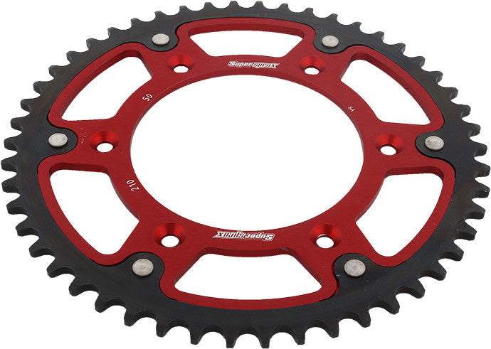 SUPERSPROX STEALTH SPROCKET 50T RED RST-210-50-RED