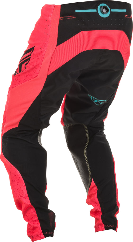 FLY RACING LITE HYDROGEN PANTS CORAL/BLACK/BLUE SZ 36 373-73936