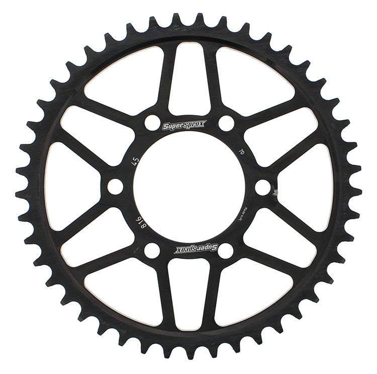 SUPERSPROX STEEL SPROCKET 45T BLACK RFE-816-45-BLK