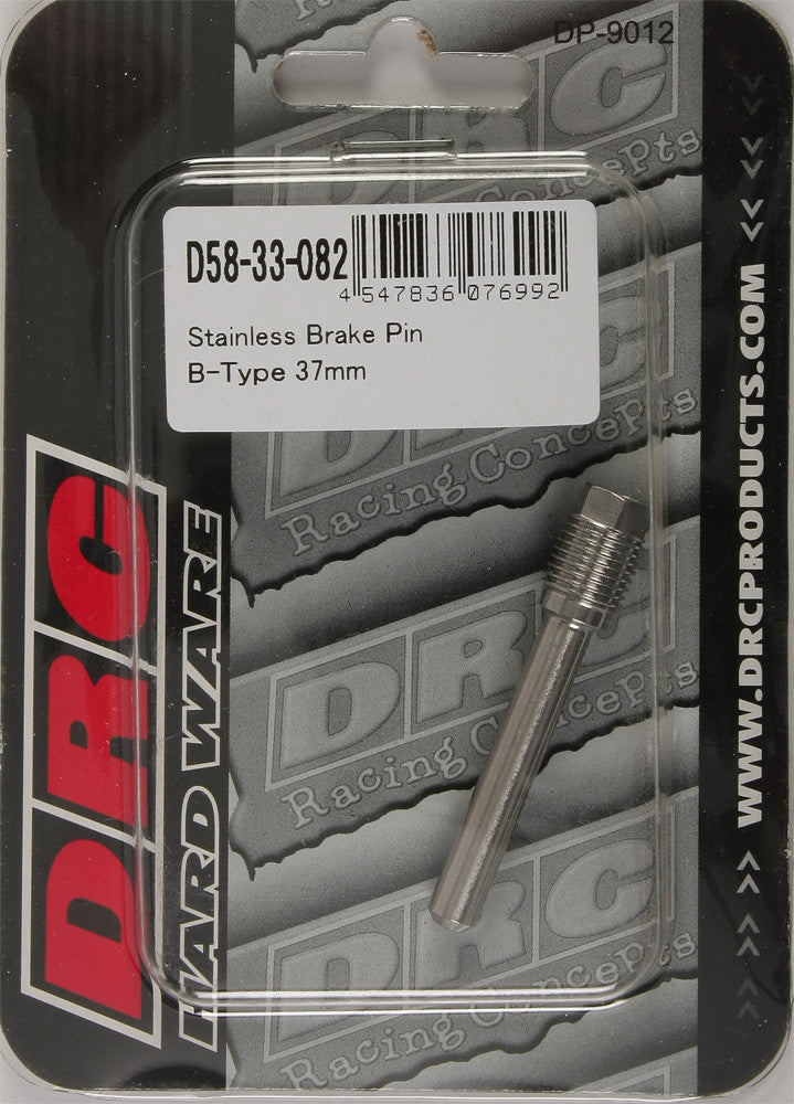 DRC STAINLESS BRAKE PIN B-TYPE 37MM D58-33-082