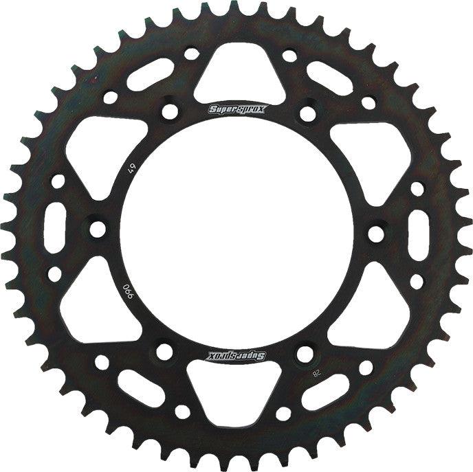 SUPERSPROX STEEL SPROCKET 49T BLACK RFE-990-49-BLK