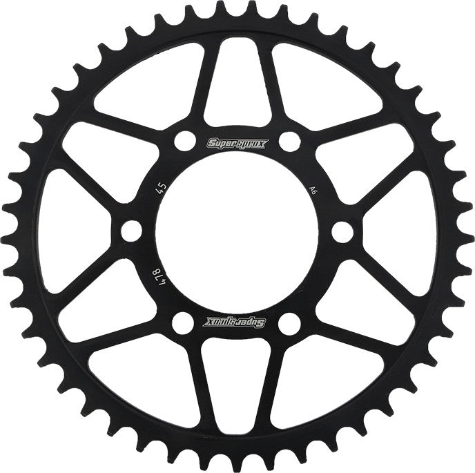 SUPERSPROX STEEL SPROCKET 45T BLACK RFE-478-45-BLK