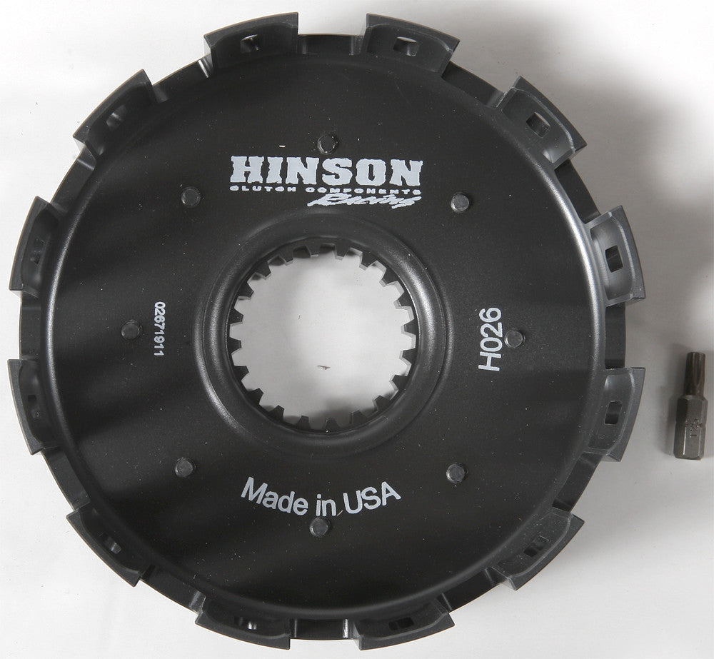 HINSON BILLET CLUTCH BASKET HON H026-atv motorcycle utv parts accessories gear helmets jackets gloves pantsAll Terrain Depot