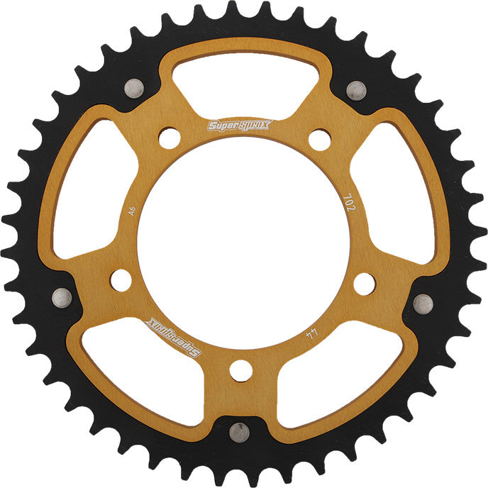 SUPERSPROX STEALTH SPROCKET 44T GOLD RST-702-44-GLD