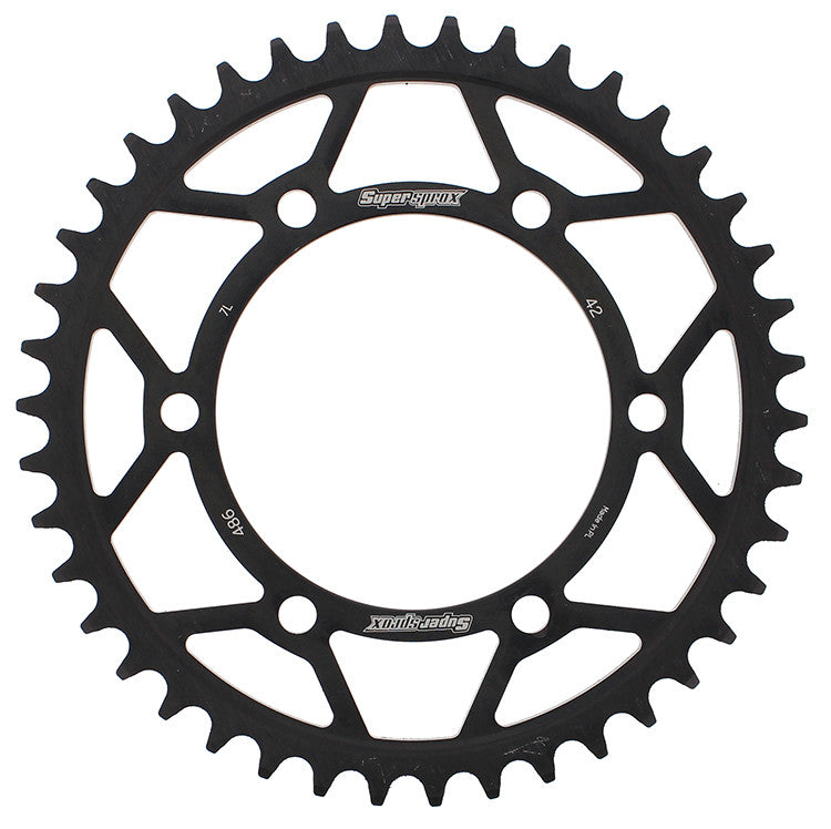 SUPERSPROX STEEL SPROCKET 42T BLACK RFE-486-42-BLK