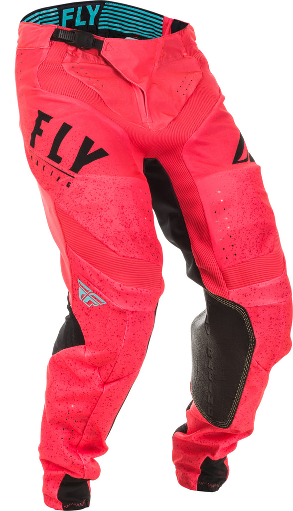 FLY RACING LITE HYDROGEN PANTS CORAL/BLACK/BLUE SZ 36 373-73936