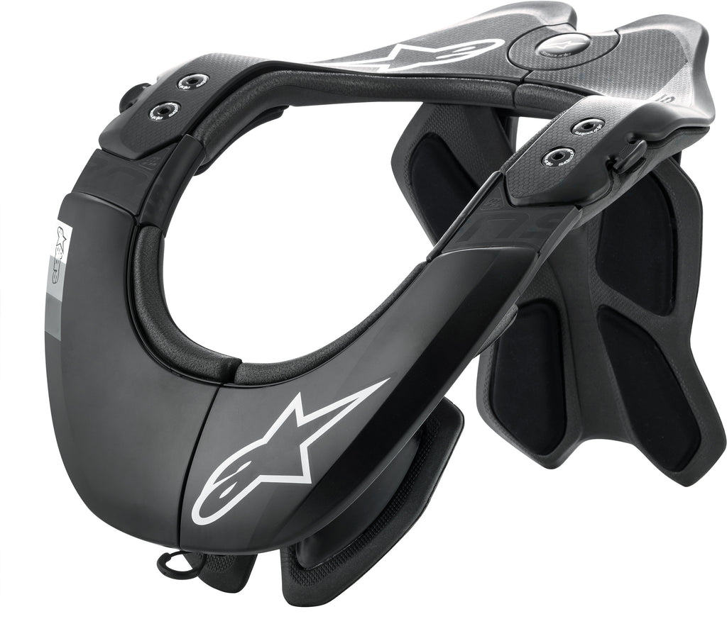 ALPINESTARS BNS TECH-2 NECK SUPPORT BLACK/COOL GREY XS-MD 6500019-XS/MD