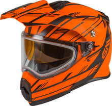 Load image into Gallery viewer, GMAX AT-21S ADVENTURE EPIC SNOW HELMET MATTE NEON ORNG/BLK LG G2211146