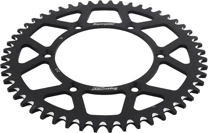 SUPERSPROX ALUMINUM SPROCKET 52T BLACK RAL-245-52-BLK