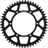 SUPERSPROX ALUMINUM SPROCKET 52T BLACK RAL-245-52-BLK