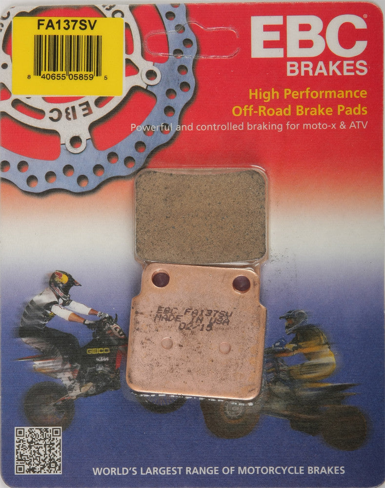 EBC BRAKE PADS FA137SV-atv motorcycle utv parts accessories gear helmets jackets gloves pantsAll Terrain Depot