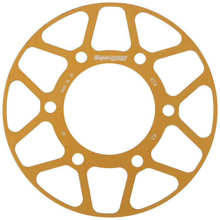 SUPERSPROX EDGE SPROCKET DISK GOLD RACD-478-43-GLD