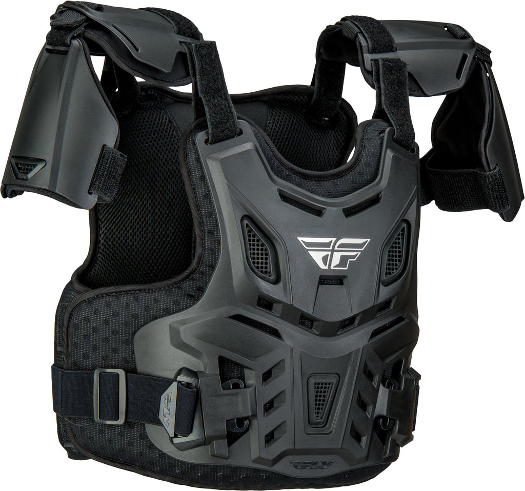 FLY RACING YOUTH CE REVEL ROOST GUARD BLACK 36-16060 YTH CE BLK