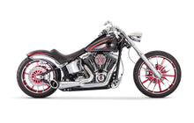 Load image into Gallery viewer, FREEDOM TURNOUT 2-1 CHROME W/CHROME TIP SOFTAIL HD00524