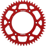 SUPERSPROX ALUMINUM SPROCKET 50T RED RAL-210-50-RED