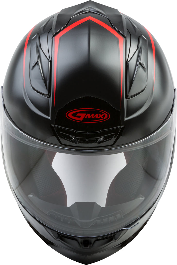 GMAX FF-88 FULL-FACE PRECEPT HELMET BLACK/RED XS G1884033