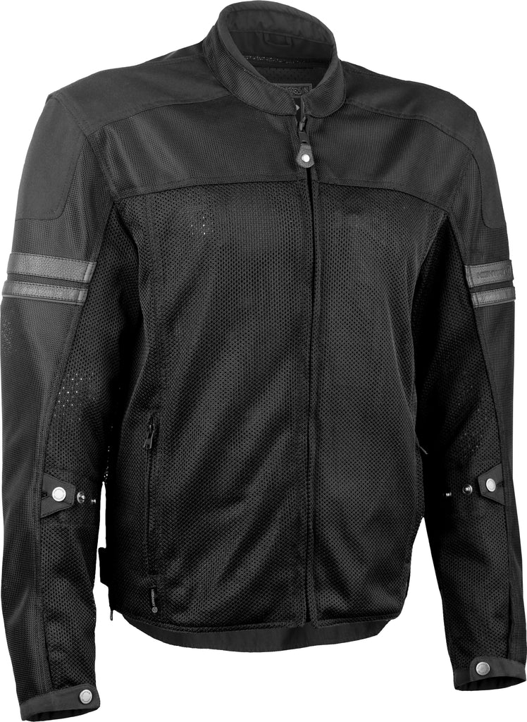 HIGHWAY 21 TURBINE JACKET BLACK 2X #6049 489-1141~6