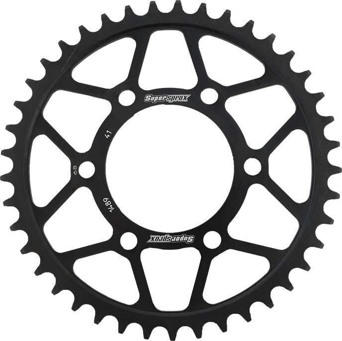 SUPERSPROX STEEL SPROCKET 41T BLACK RFE-1489-41-BLK