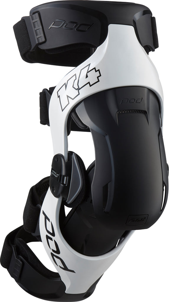 POD K4 V2.0 KNEE BRACE (PR) WHT/BLK - M/L K4024-058-MD/LG