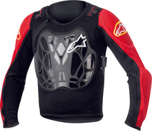 Load image into Gallery viewer, ALPINESTARS YOUTH BIONIC JACKET BLACK/RED 6546016-13-OS