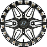 SEDONA SPLIT 6 BDLK WHEEL 15X6 4/137 5+1 (+38MM) BLACK/MACHINED A72M-56037+38S