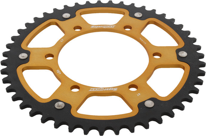 SUPERSPROX STEALTH SPROCKET 47T GOLD RST-486-47-GLD