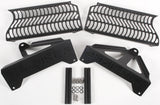 UNABIKER RADIATOR GUARD (BLACK) SDRZ2-K