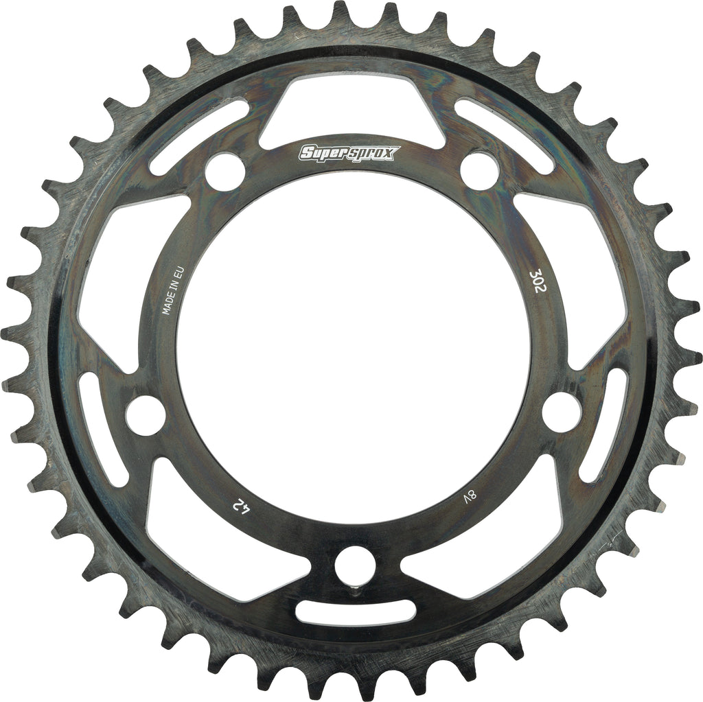 SUPERSPROX EDGE SPROCKET 42T BLACK RFA-302-42-BLK