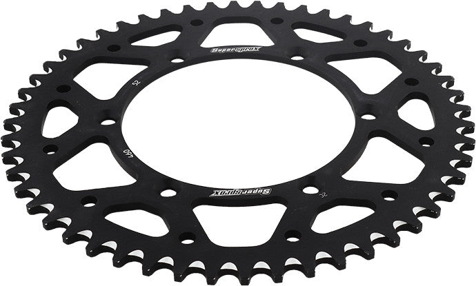 SUPERSPROX ALUMINUM SPROCKET 52T BLACK RAL-460-52-BLK