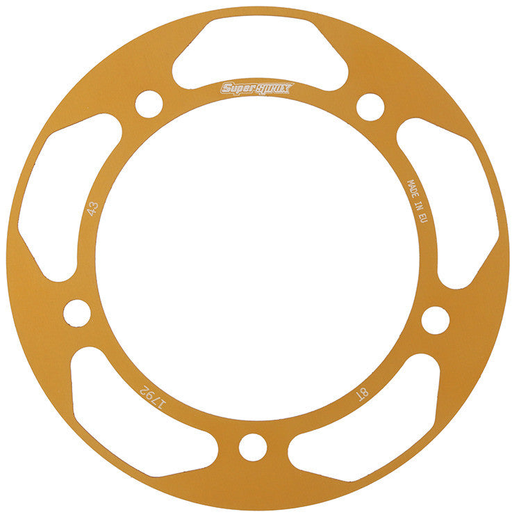 SUPERSPROX EDGE SPROCKET DISK GOLD RACD-1792-43-GLD