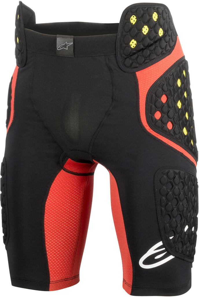 ALPINESTARS SEQUENCE PRO SHORTS BLACK/RED SM 6507718-13-S